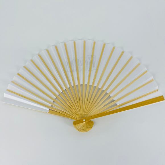 Ketel One Botanical White Foldable Portable Personal Handheld Paper Fan - NWOT - Picture 6 of 14